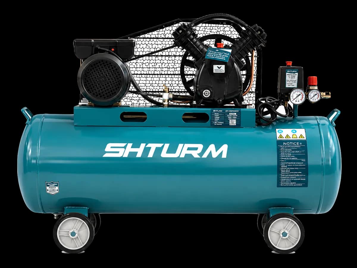 Kompressori 150L, 8bar, 220V, 4.8HP, 50HZ, 375L